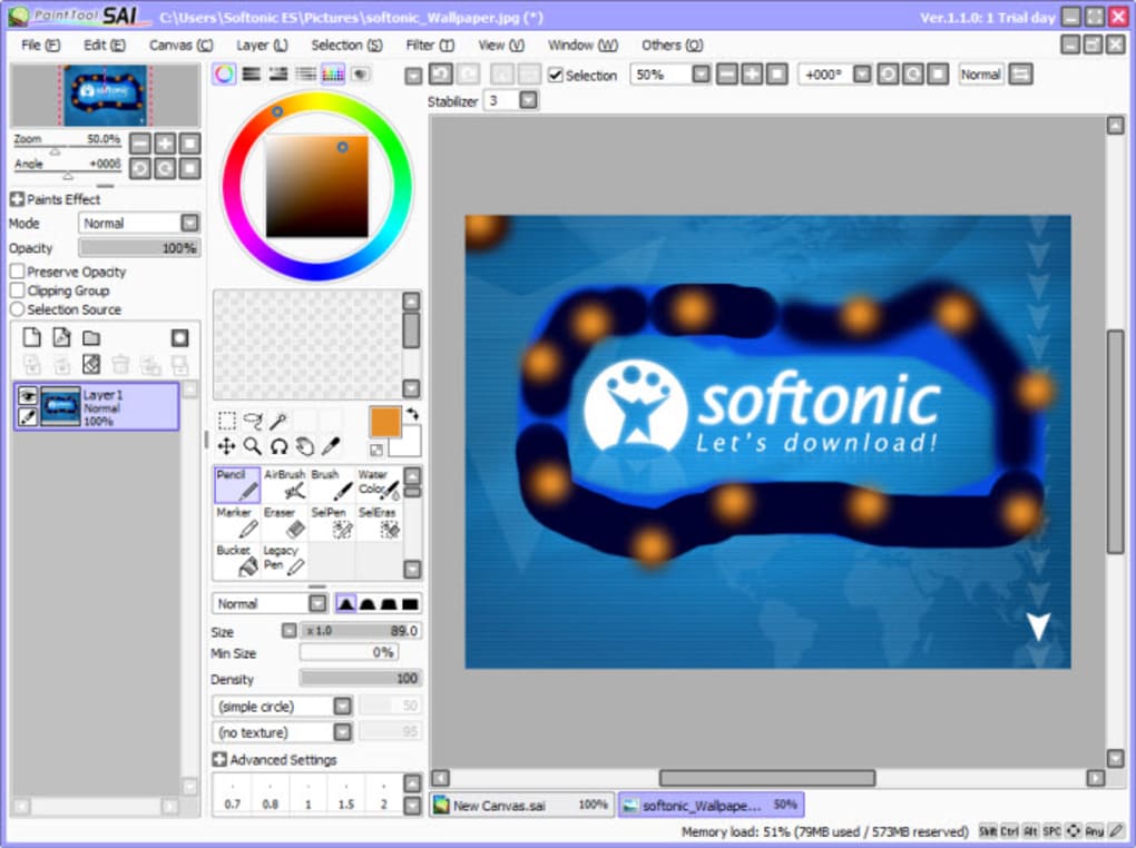 how to download paint tool sai on mac